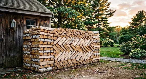 Укладка дров в Ульяновске, улица Зелёная, 16